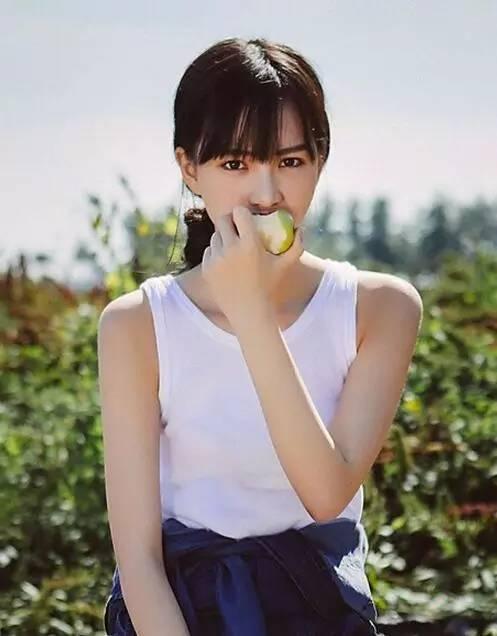 长脸空气刘海图片,打造清新自然美